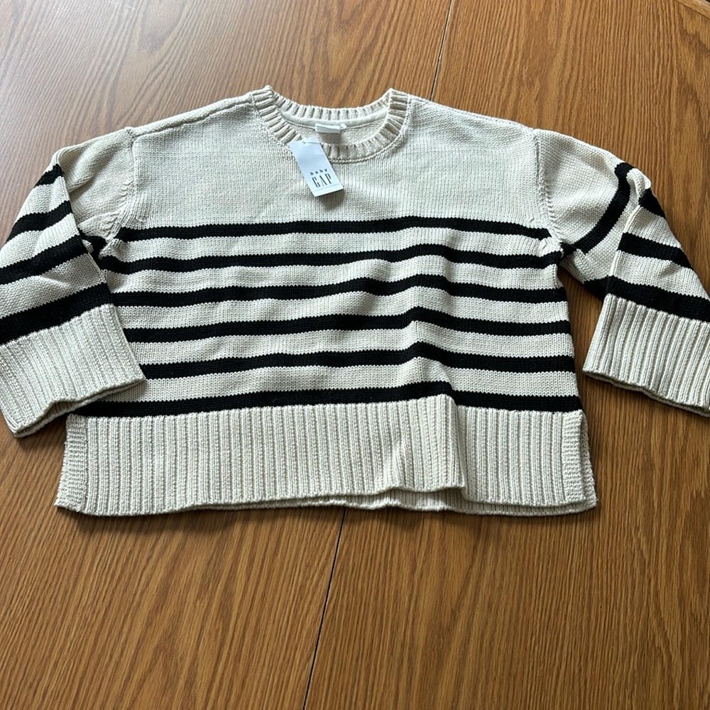 NEW baby GAP Girls Oversized Sweater